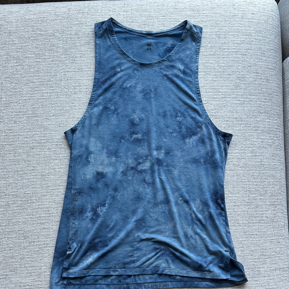 lululemon athletica Blue Tank Top
